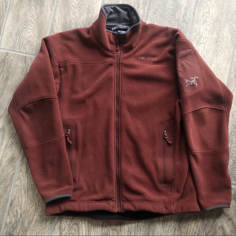 Men's Arc'teryx fleece zip jacket PolarTec - Small